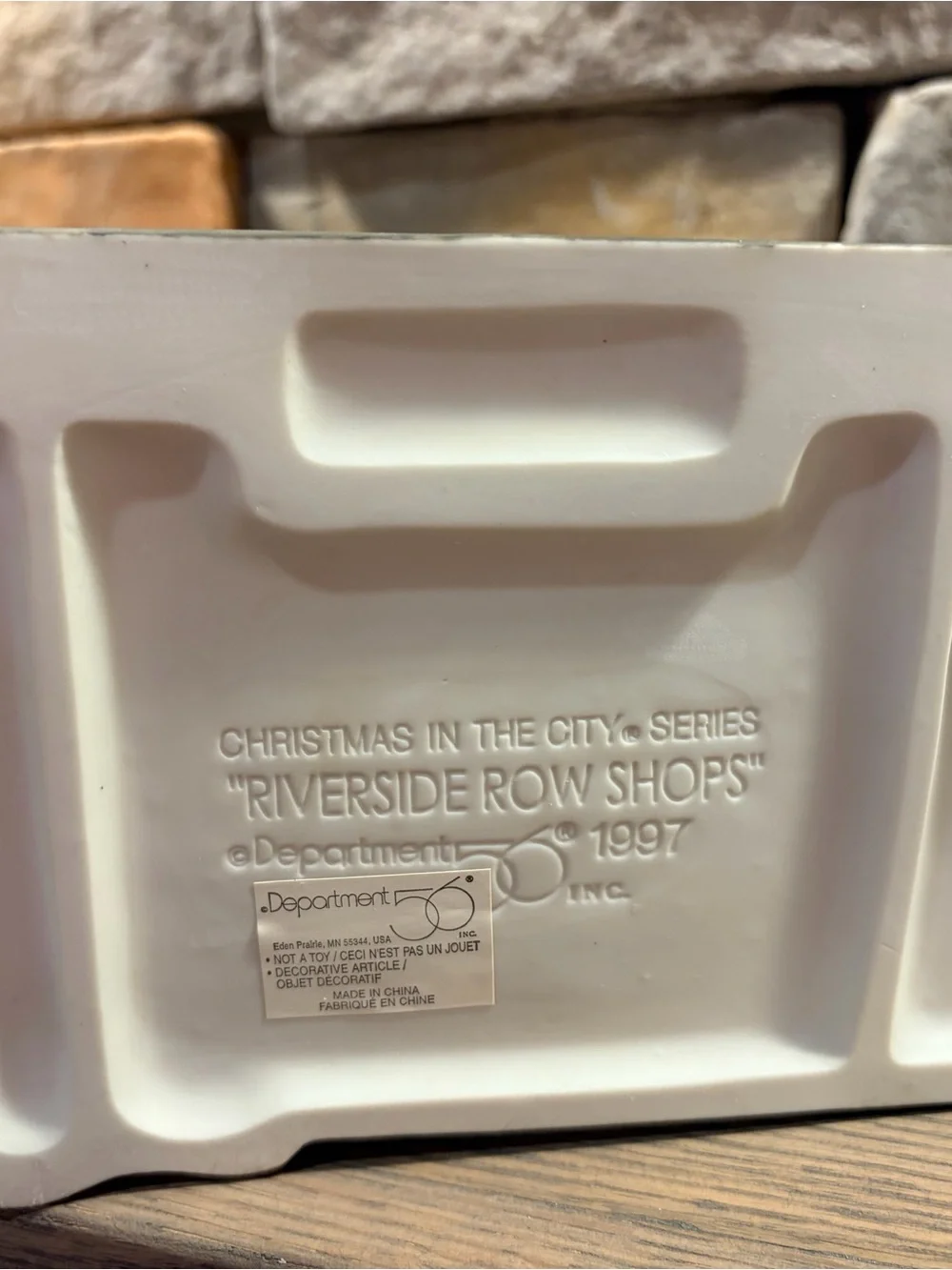 Department 56-Christmas in the City-Riverside Row Shops